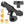 Boat Fishing Pole Rod Holder 360¡ Rotatable Kayak Side Rail Mount Adjustable Folding Rod Holder w/ Large Clamp