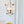 4 Light Chandelier, Hanging Light Fixture With Adjustable Chain For Kitchen, Bulb Not Included - Cream