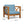Brava Mid-Century Modern Club Chair with Water Resistant Cushions
