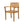 Stamford Dining Chairs Set of 2, Acacia Wood Patio Armchair