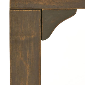 Outdoor Expandable Acacia Wood Dining Table With U-Shaped Leg