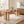 Natural Rubber Wood Dining Table with Rattan Accents