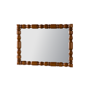 Vintage Wooden Carved Wall Mirror