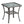 3 Pieces Conversation Set, Outdoor Wicker Rocker Swivel Patio Bistro Set, Rocking Chair with Glass Top Side Table, Grey