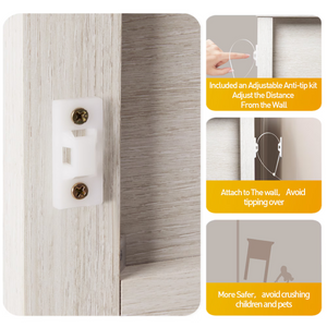 Grayish Nightstand