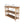 Rustic 3-Tier Console Table with Gothic-Inspired Details