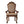 Cherry Arm Chair Set with Padded Seat - Chateau De Ville