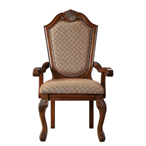 Cherry Arm Chair Set with Padded Seat - Chateau De Ville