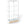 Glass Display Cabinet With LED Lights, Tempered Glass Doors, Large Drawers, 2 Door Storage Case With 4 Shelves - Natural / White
