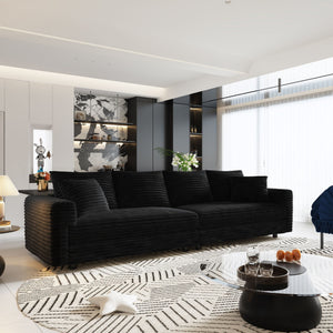 Modern Comfy Upholstered Sofa Cloud Couch & Deep Seat Couches