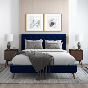 Dillon - Mid-Century Platform Bed