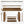 Console Table With 2 Tier Storage, U Shaped Base