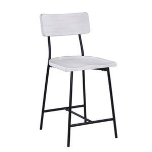 Badin - Counter Stool - White Washed