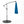 10ft Solar LED Offset Hanging Market Patio Umbrella in Dark Blue
