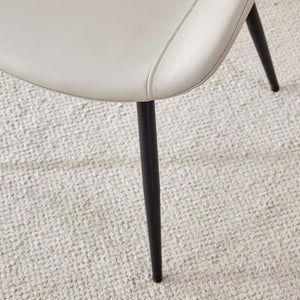 Modern Medieval Style Restaurant Cushioned Chairs With Suede Backrests