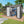 Lean To Shed With Open Sided Pergola, Outdoor Storage Shed & Attached Hardtop Gazebo Combo - Gray