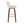 Toriano - Contemporary, Fixed Height Barstool Swivel & Round Footrest (Set of 2)
