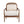 Elliston Rattan Backrest Solid Wood Accent Chair with Cushions - Set of 2