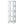 4 Tier All Steel Rotating Bookshelf With 360° Wheels, Large Size Sturdy & Spacious Book Rack, New Style Bookshelf - White