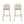 Rio Claro Indoor Upholstered Barstool Set of 2