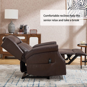 Manual Recliner Chair  With Heavy Duty Motion Mechanism, 8 Vibrating Nodes And 3 Massage Modes For Living Room