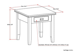 Artisan - Handcrafted End Table