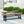 Cloud Outdoor Bench With Acacia Wood Frame And Slat Panel Design