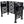 4x2 Ft Metal Air Conditioner Fence with Planter Boxes