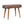 Solid Wood Faux Fur Fabric Bench, Upholstered, Nordic Legs
