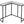 Corner Accent Console Table For Entryway, Unique L-Shaped Design