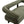Round Armrest Loveseat (Green + Brown)