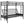 Twin Over Full Bunk Bed, Multifunction - Black
