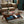 Coffee Table With Tempered Glass Top - Walnut