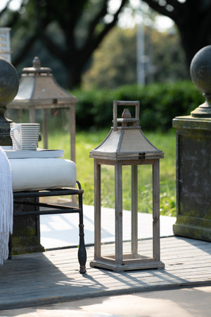 Wooden Candle Lantern Decorative, Hurricane Lantern Holder