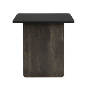 Small Square Coffee Table With End Table (Set of 2)