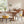 Indoor Dining Chair Set of 2 with Sturdy Frame - Beige / Yellow
