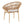 Cyril Outdoor Wicker Papasan Style Dining Chair with Teak Finished Legs - Set of 2