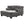 Oversized Chaise Lounge Sofa Bed with Deep Seat and Layered Armrests
