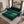 3 In 1 Convertible Sleeper Sofa With Nailhead Trim & Rolled Arm