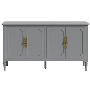 Vintage Buffet Cabinet With Adjustable Shelves