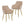 Dining Chair Set For Dining Rooms (Set of 2) - Beige