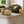 Round Fluted Side Table with Storage