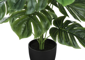 24" Tall Artificial Monstera Plant for Indoor Table Decor