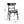 Modern Dining Chair With Upholstered Seat And Wood Frame