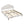 King Size, Upholstered Platform Bed Frame With Adjustable Headboard, No Box Spring Needed - White