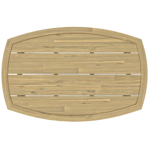 Parkside - Outdoor Coffee Table - Light Teak