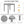 5 Piece Dining Table Set, Wooden Dining Square Table Set For 4