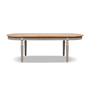 Colette 94' Reclaimed Wood Oval Dining Table
