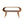 Solid Wood Open Oak-ish Coffee Table, Nordic Legs