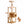Modern Cat Tower, Wood Cat Tree Tower For Indoor Cats, Cat Tree With Sisal Covered Scratching Posts And Top Perch - Natural / White